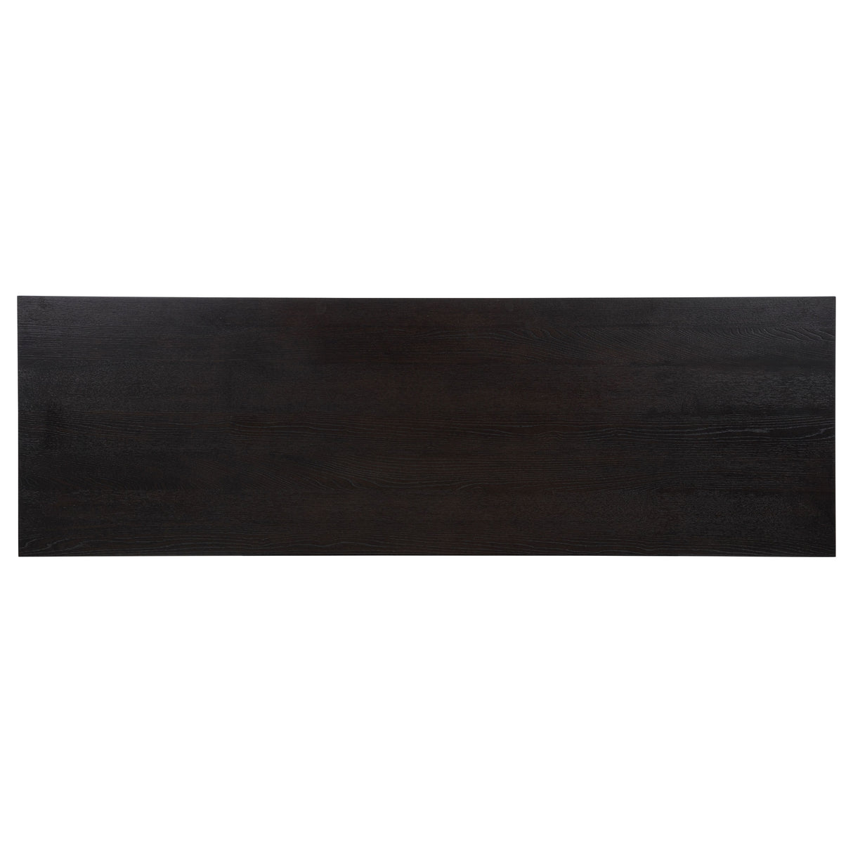 Harkes 75" 3-Drawer Computer Desk with Adjustable Shelf, Coffee Bean
