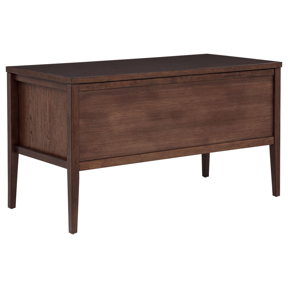 Graham 54" Lift Top Computer Desk with 4 Drawers, Chocolate