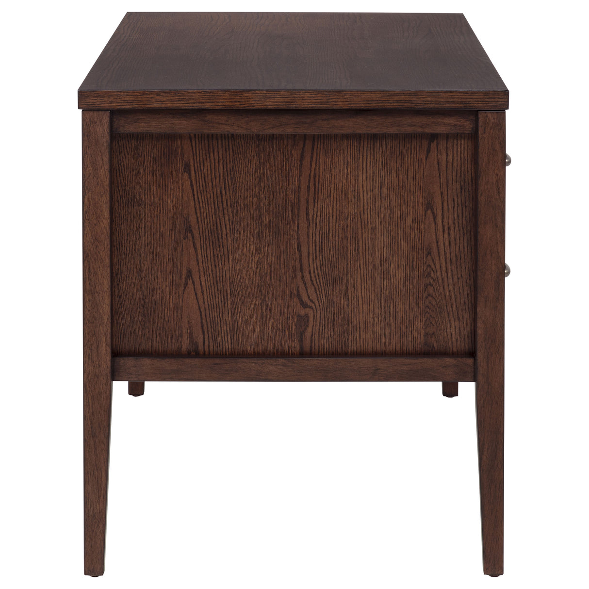 Graham 54" Lift Top Computer Desk with 4 Drawers, Chocolate