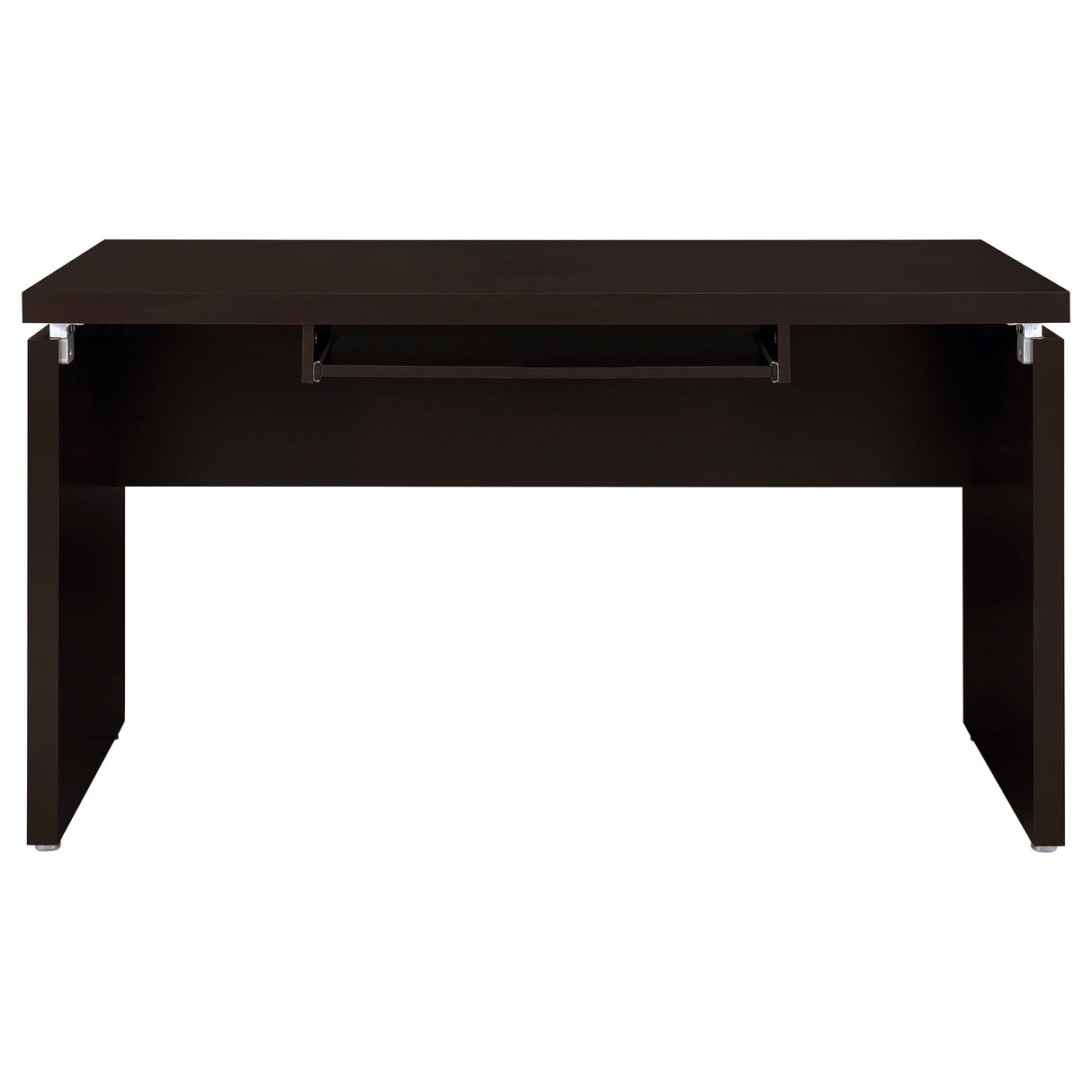 Skylar 55-Inch Computer Desk with Keyboard Drawer, Cappuccino