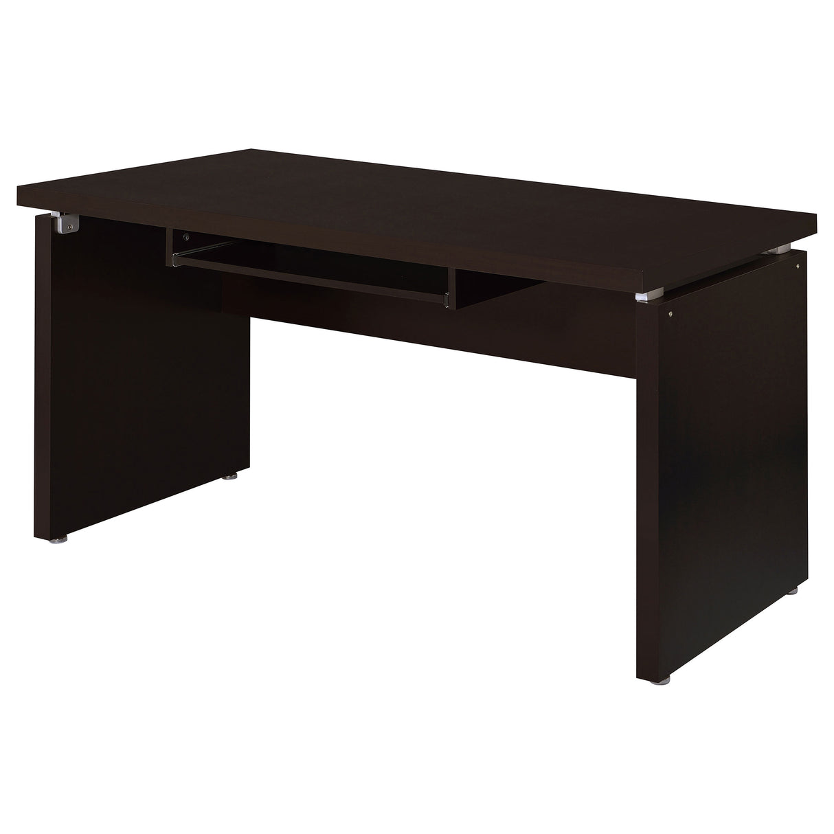 Skylar 55-Inch Computer Desk with Keyboard Drawer, Cappuccino
