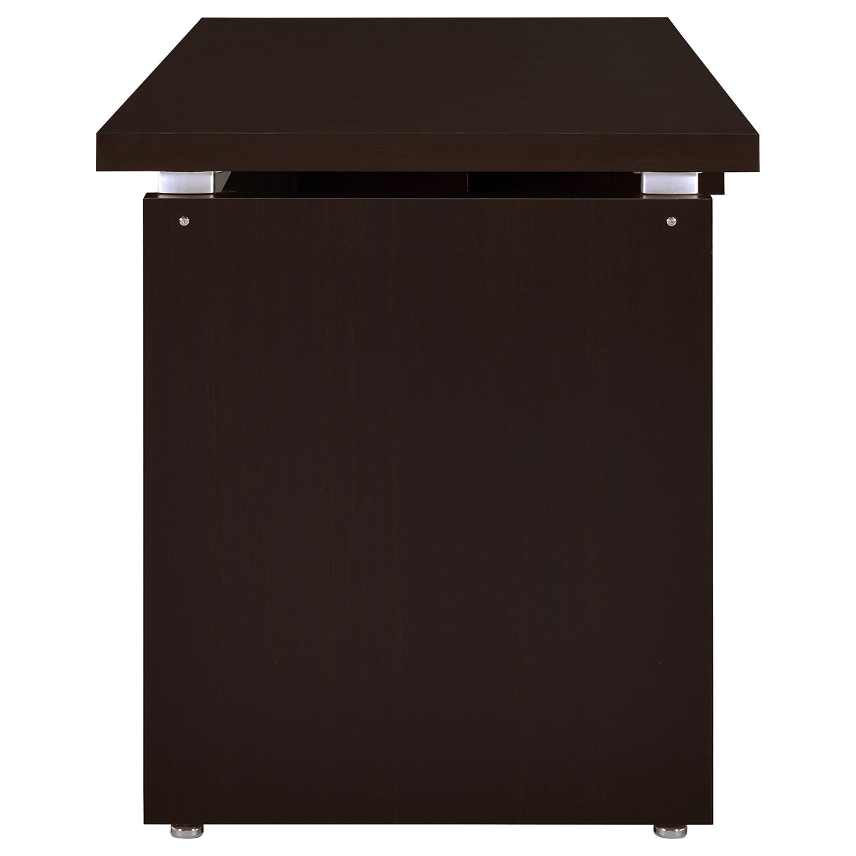 Skylar 55-Inch Computer Desk with Keyboard Drawer, Cappuccino