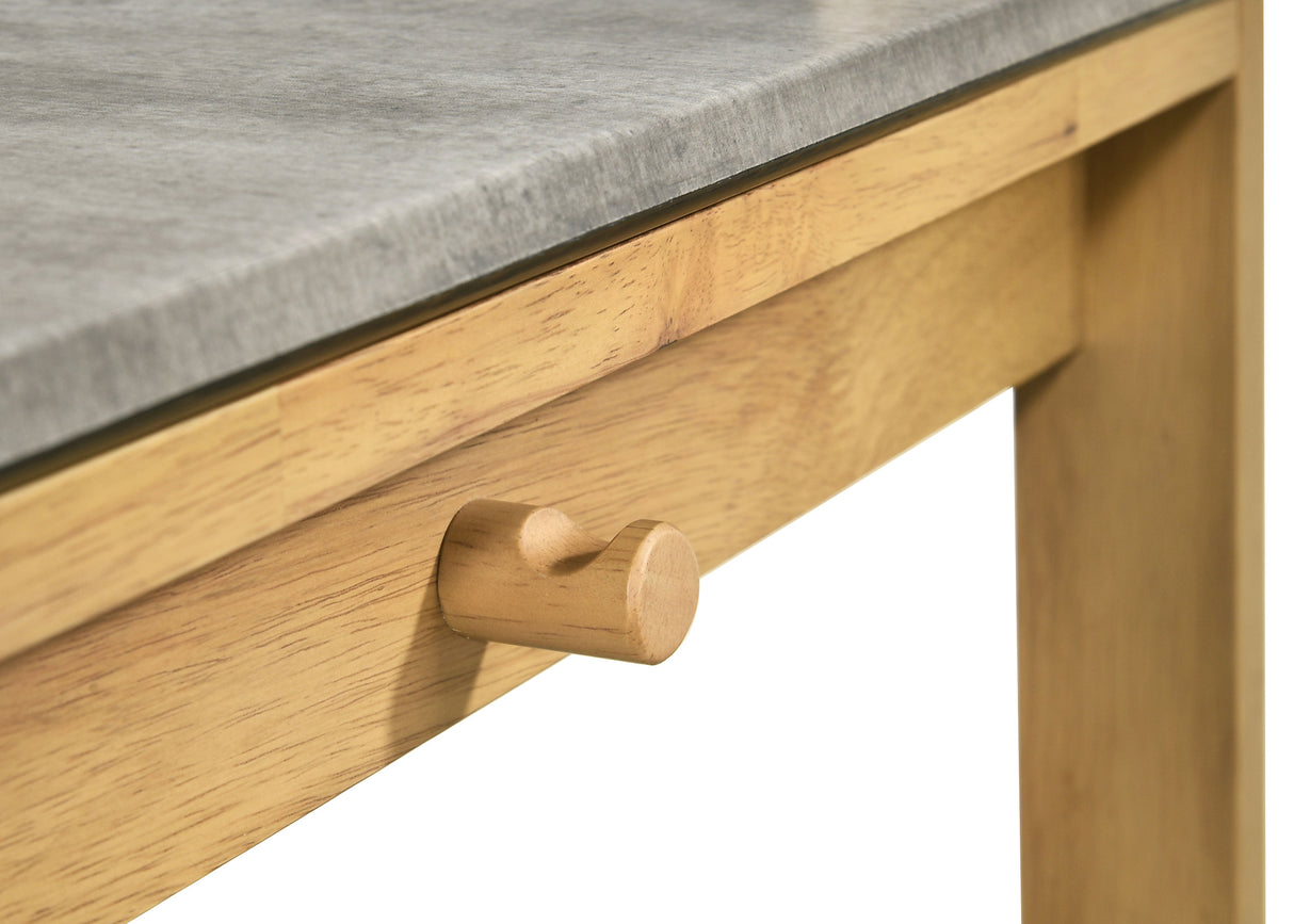 Besler 47-inch SmartTop Writing Desk with Shelf