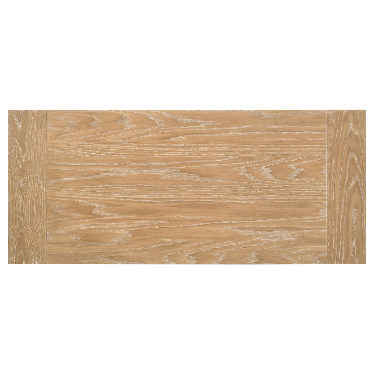 Fabian 54-Inch 2-Drawer Writing Desk, Distressed Light Brown
