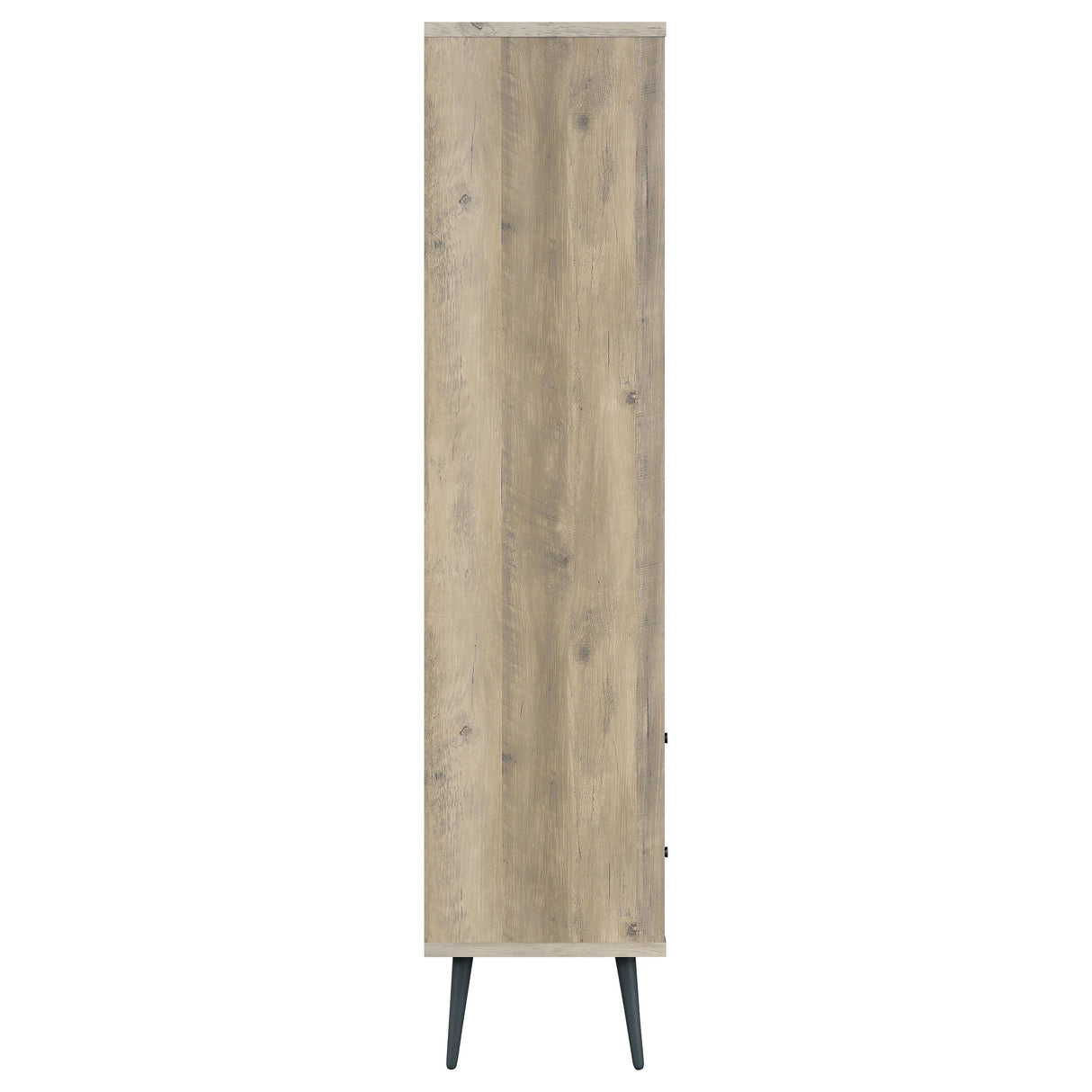 Maeve 70-inch 3-Shelf Bookcase with Drawers in Distressed Pine