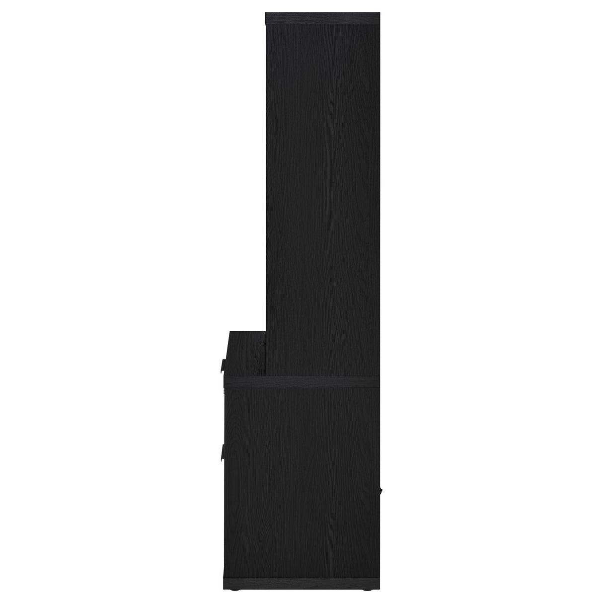 Westpark 3-Shelf Bookcase with USB Charging and Lockable Drawer