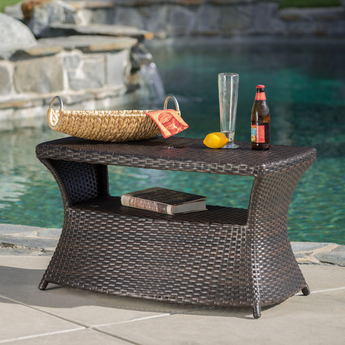Berkeley - Chaise Lounge Side Table