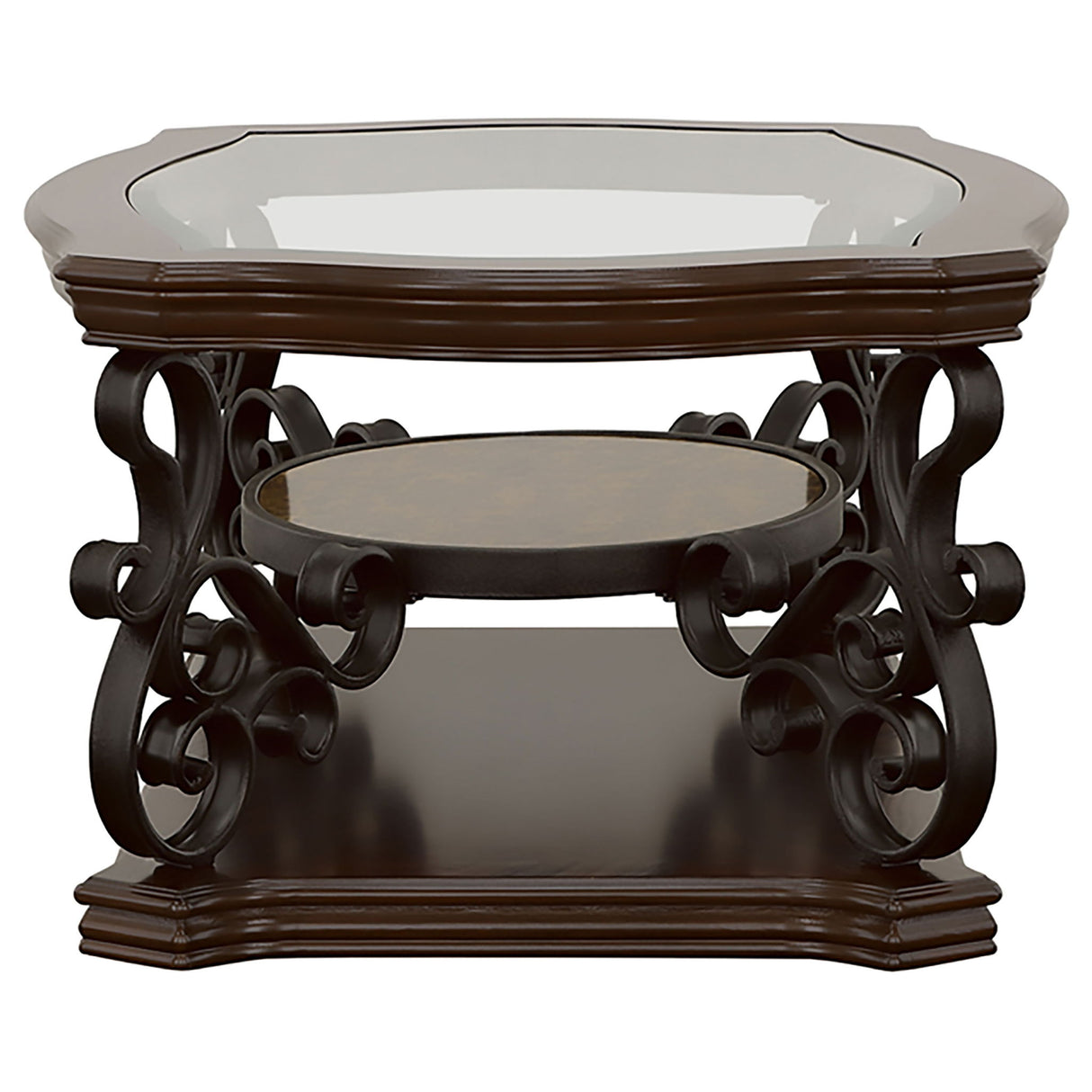 Arrize - Coffee And End Table Set With Scroll Legs