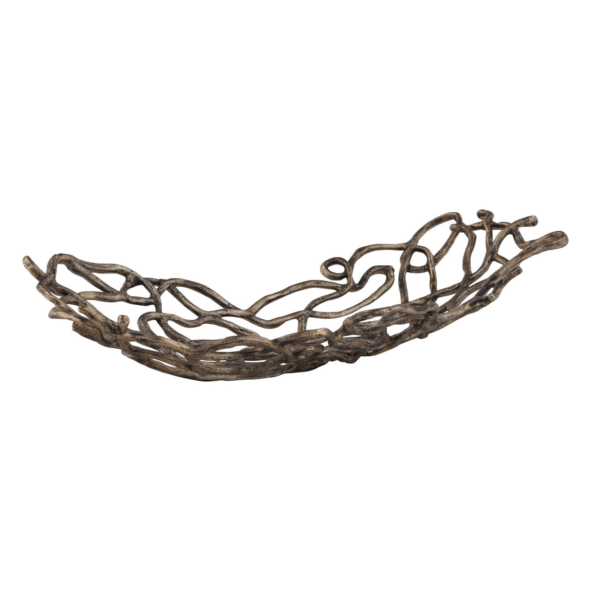 Christopher - Dish Set (Set of 2) - Bronze / Dark Gray