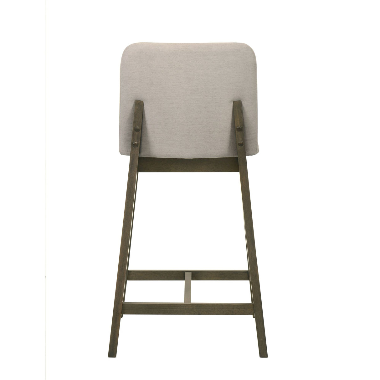 Allin - Upholstered Wood Counter Height Barstool