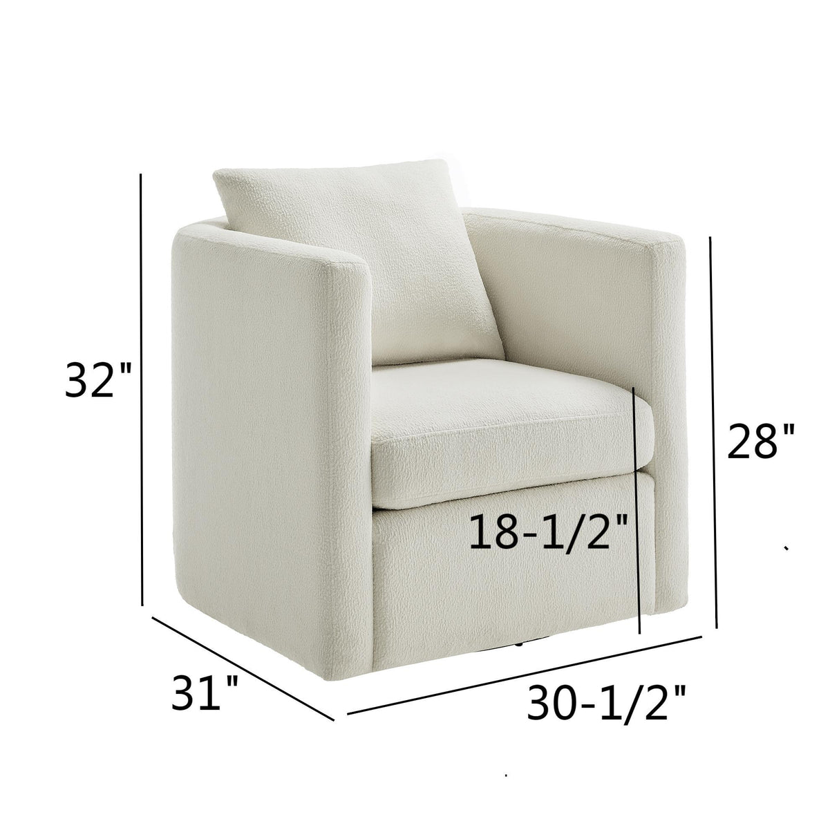 Sutton - Swivel Barrel Chair
