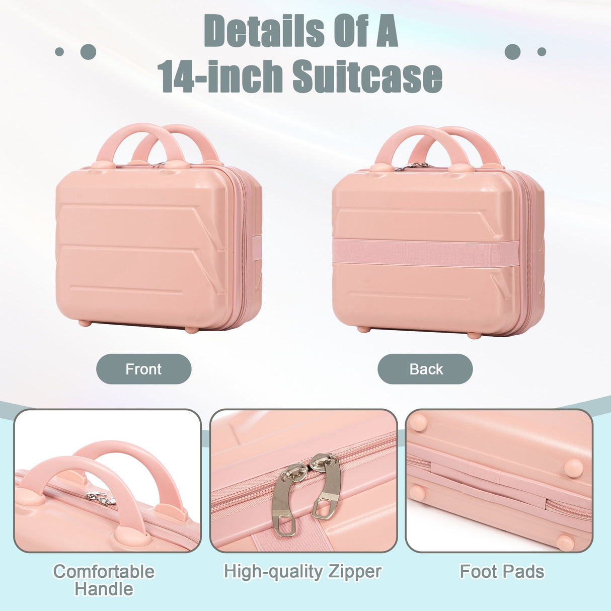 Spinner Luggage Set With Combination Lock
