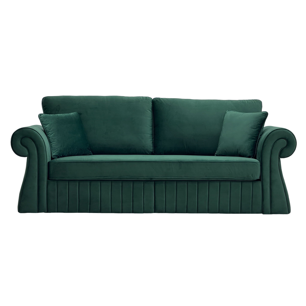 3 Seater Sofa With Pocket Coils And Foam Cushion, Removable Seat