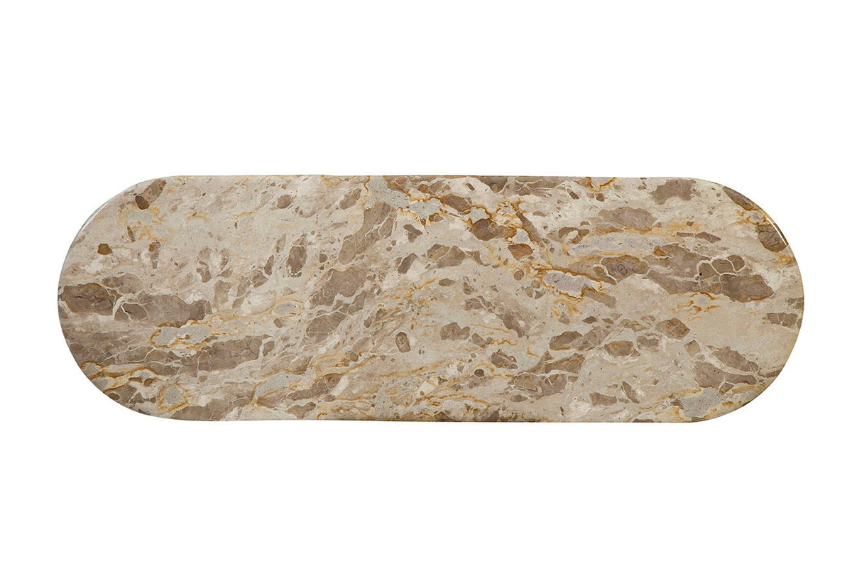 Colmar - Console - Beige / Gold
