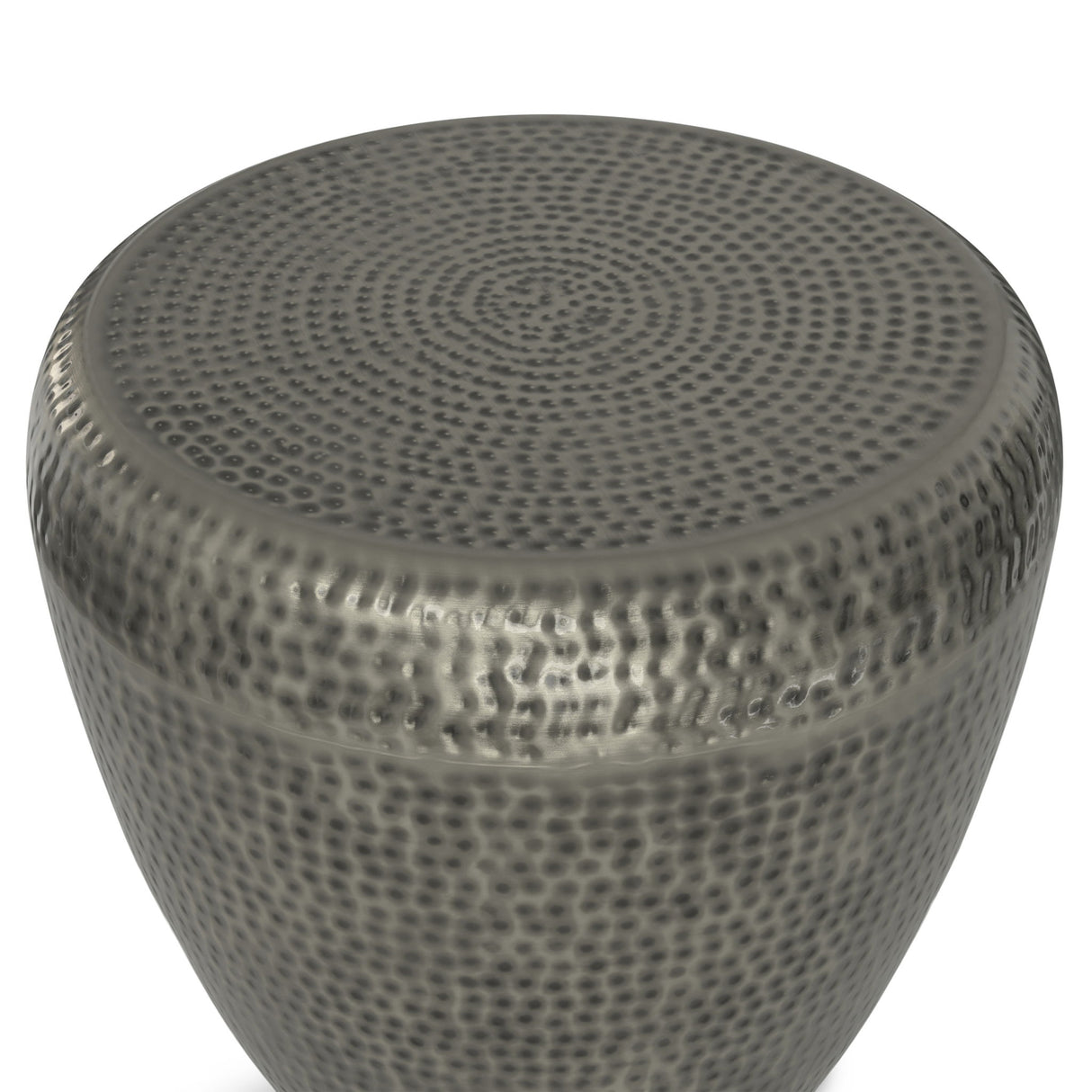 Preston - Metal Side Table - Silver