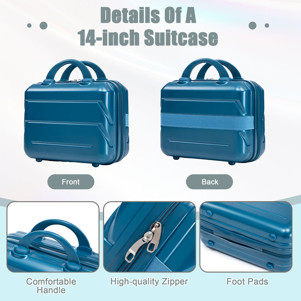 Spinner Luggage Set With Combination Lock