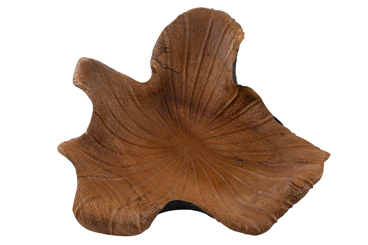 Teak Bowl - Black / Dark Brown