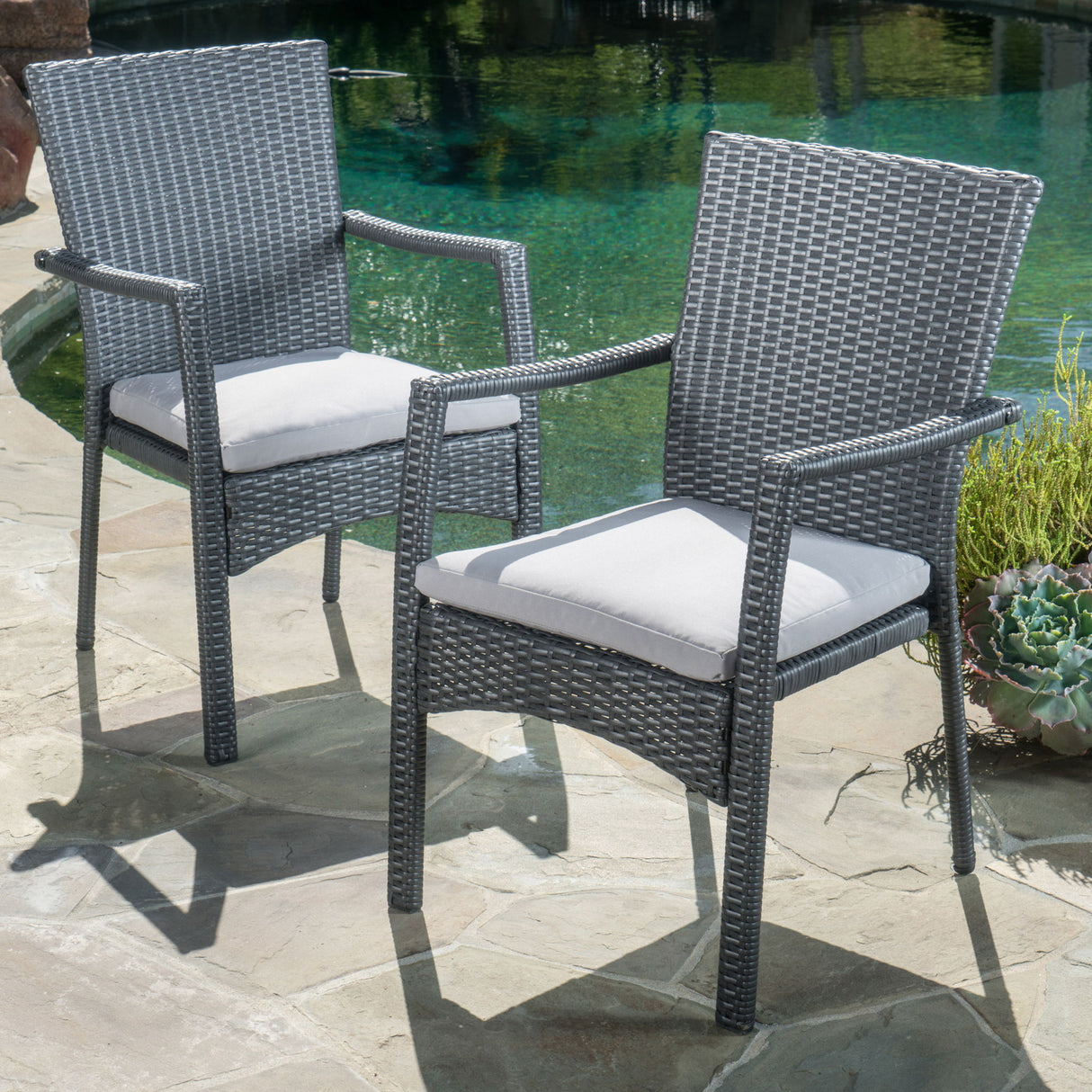 Corsica - Dining Chair (Set of 2) - Gray