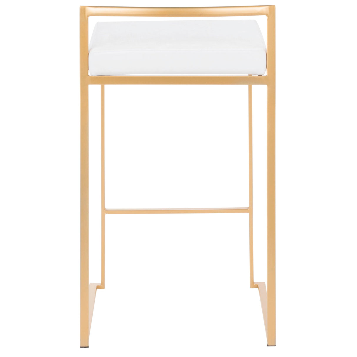 Fuji - Contemporary / Glam Design Counter Stool (Set of 2)