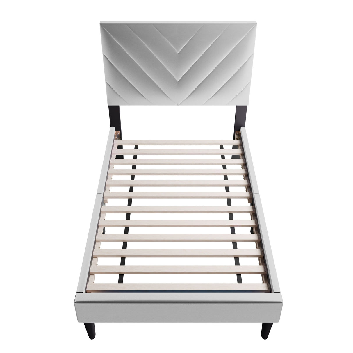 Bed Set With Adjustable Headboard