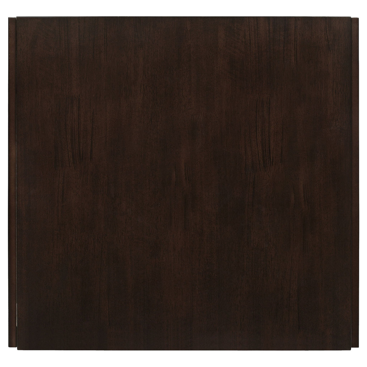 Dining Table With Drop Extension Leaf Table With Foldable Ends For Compact Spaces - Brown