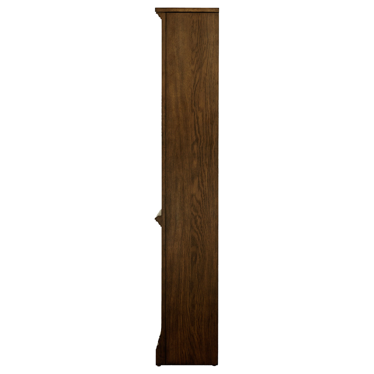Hartshill 78-Inch 5-Shelf Bookcase in Burnished Oak