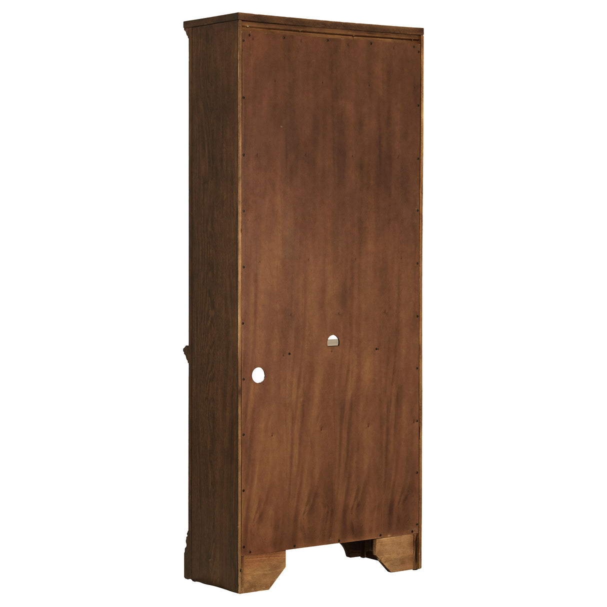 Hartshill 78-Inch 5-Shelf Bookcase in Burnished Oak