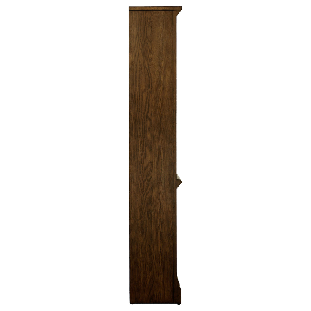 Hartshill 78-Inch 5-Shelf Bookcase in Burnished Oak