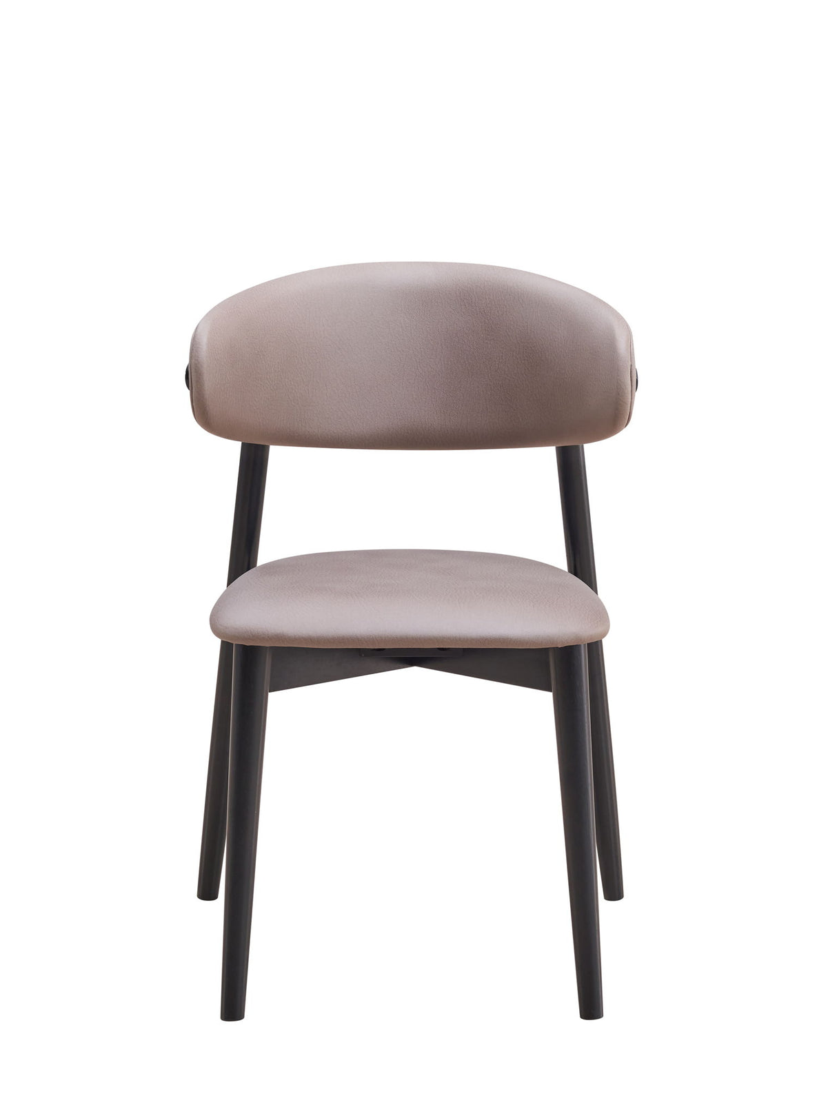 Lanae - Polished Microfiber Side Chair (Set of 2) - Gray - Chair Sets - Alpine Outlets