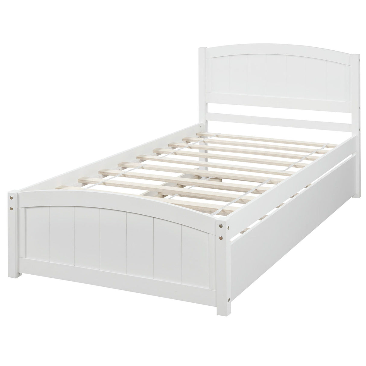 Platform Bed & Headboard, Footboard And Slat Support