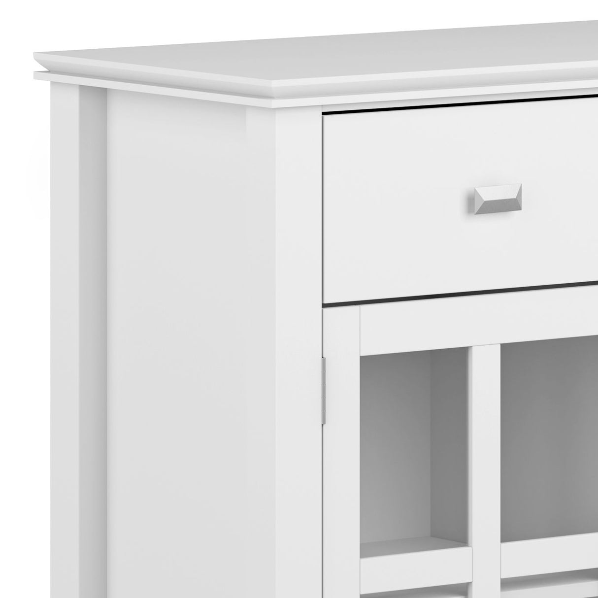 Sideboard Buffet Dining Room Cabinet Solid Wood Storage 54x36in