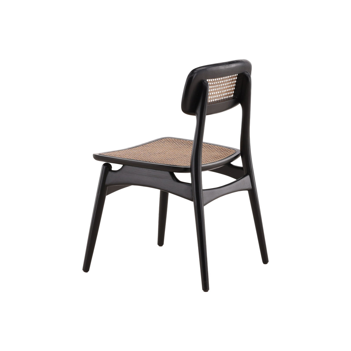Macie - Side Chair (Set of 2) - Black / Light Brown