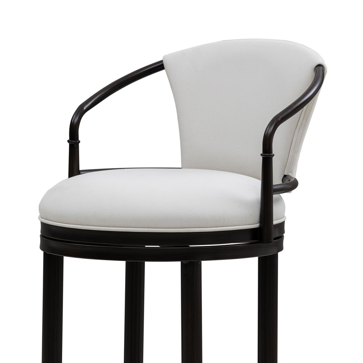 Otis - Upholstered Swivel Bar Height Barstool