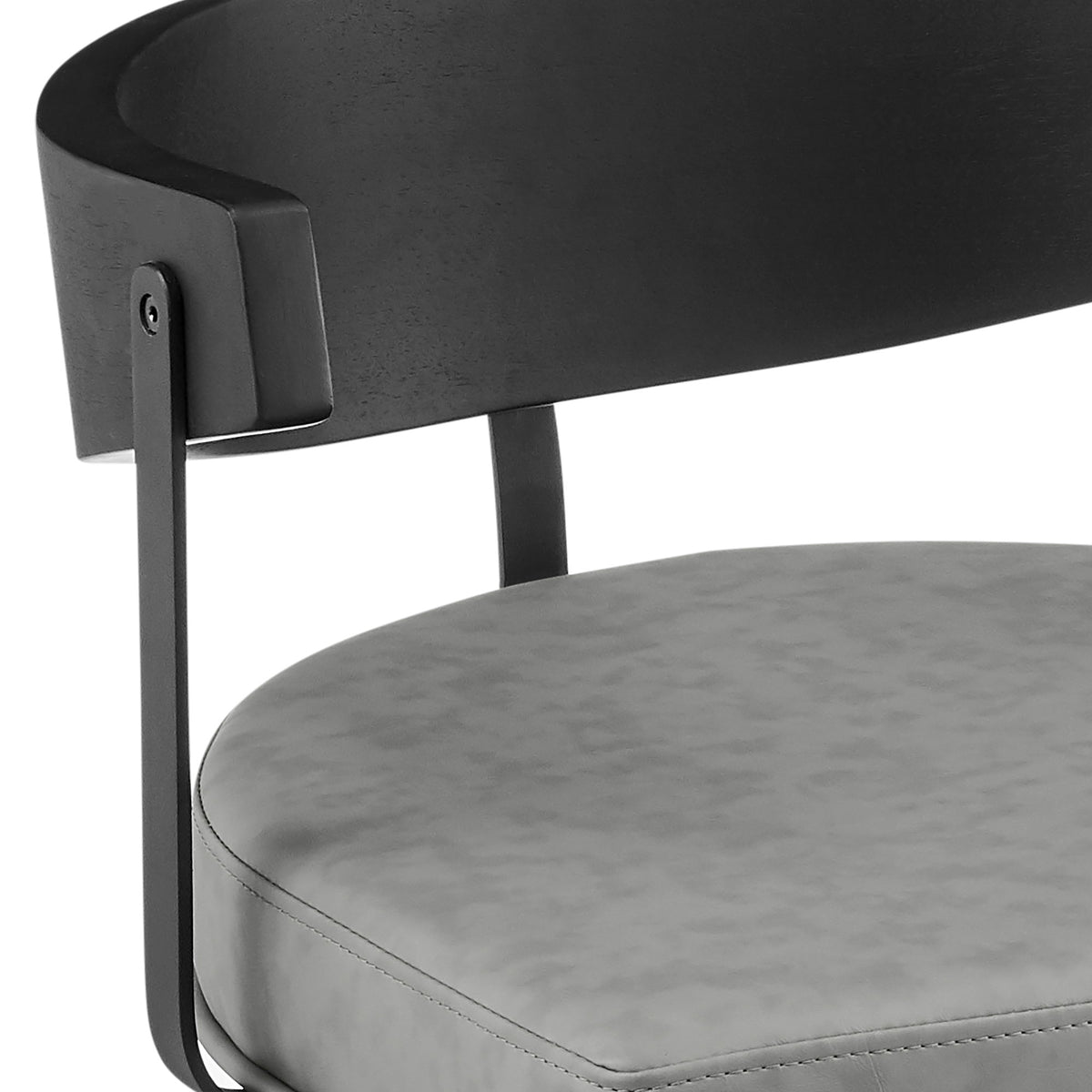 Lacey - Swivel Bar Stool - Black