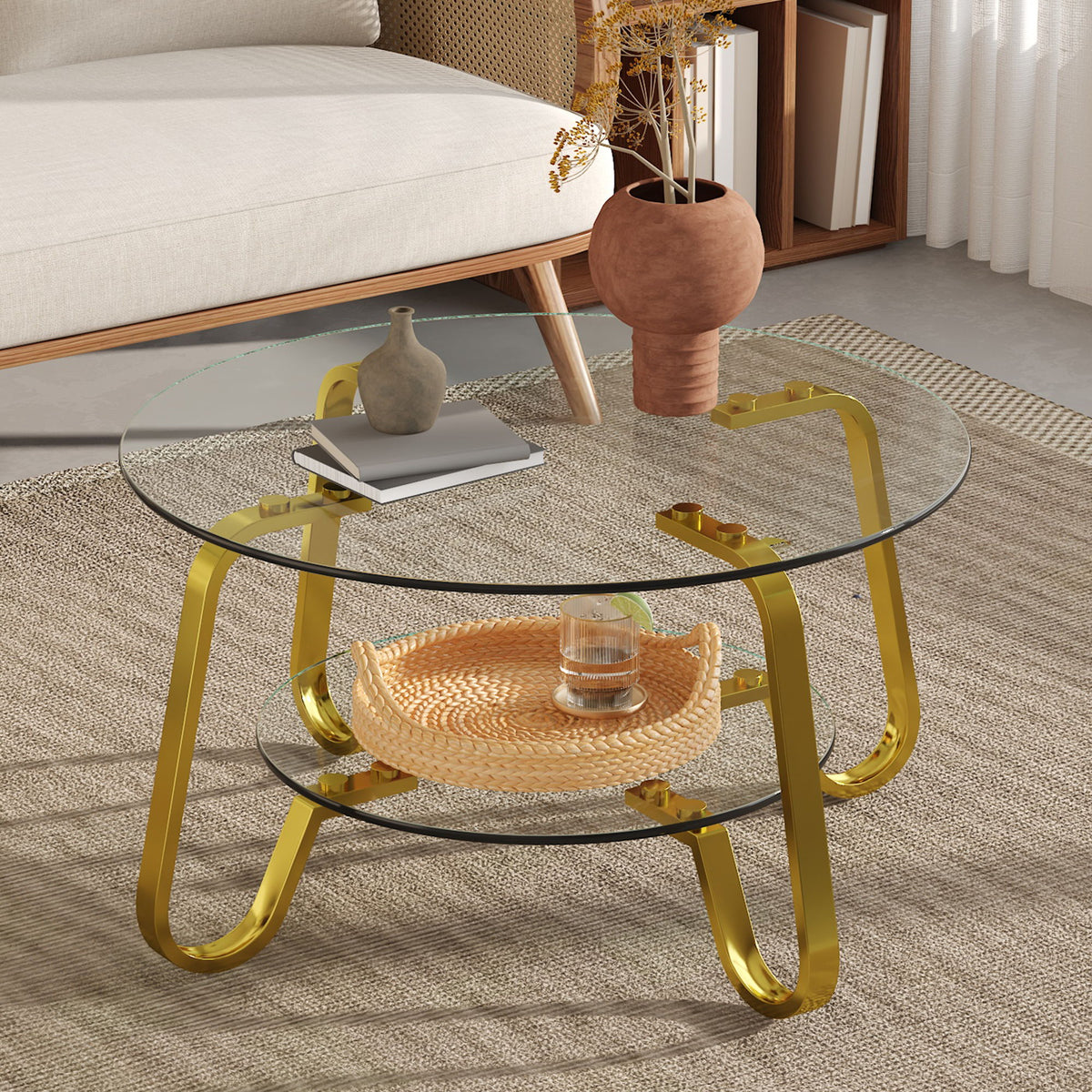 Double Layer Coffee Table