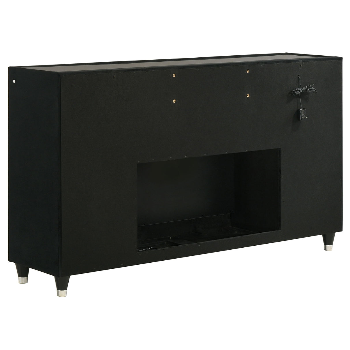 Mika - 8 Drawer LED Fireplace Dresser