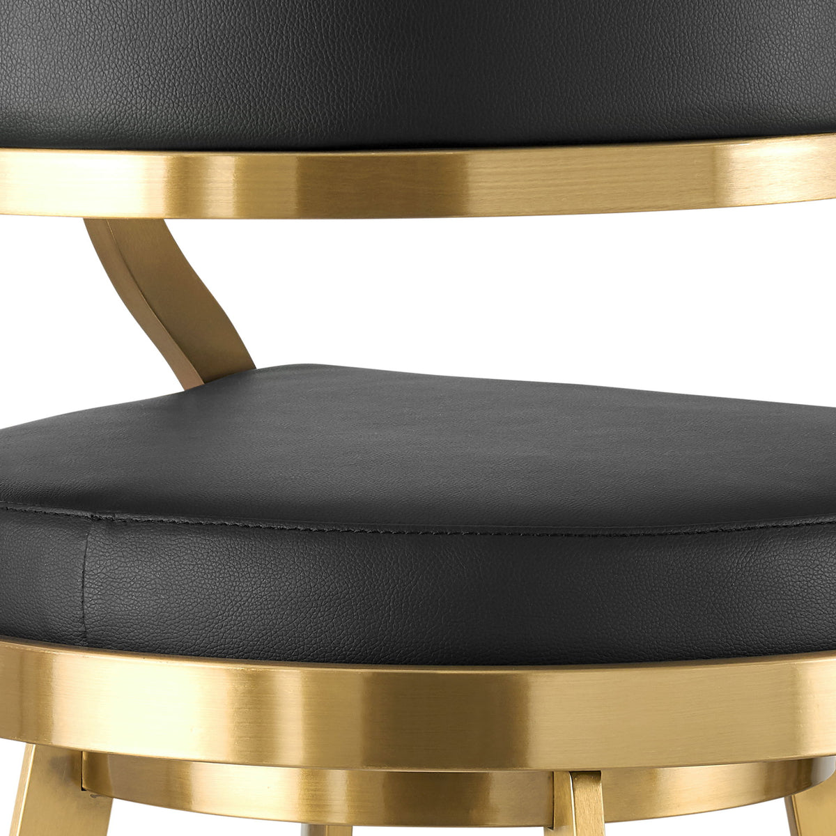 Saturn - Bar Height Bar Stool - Gold