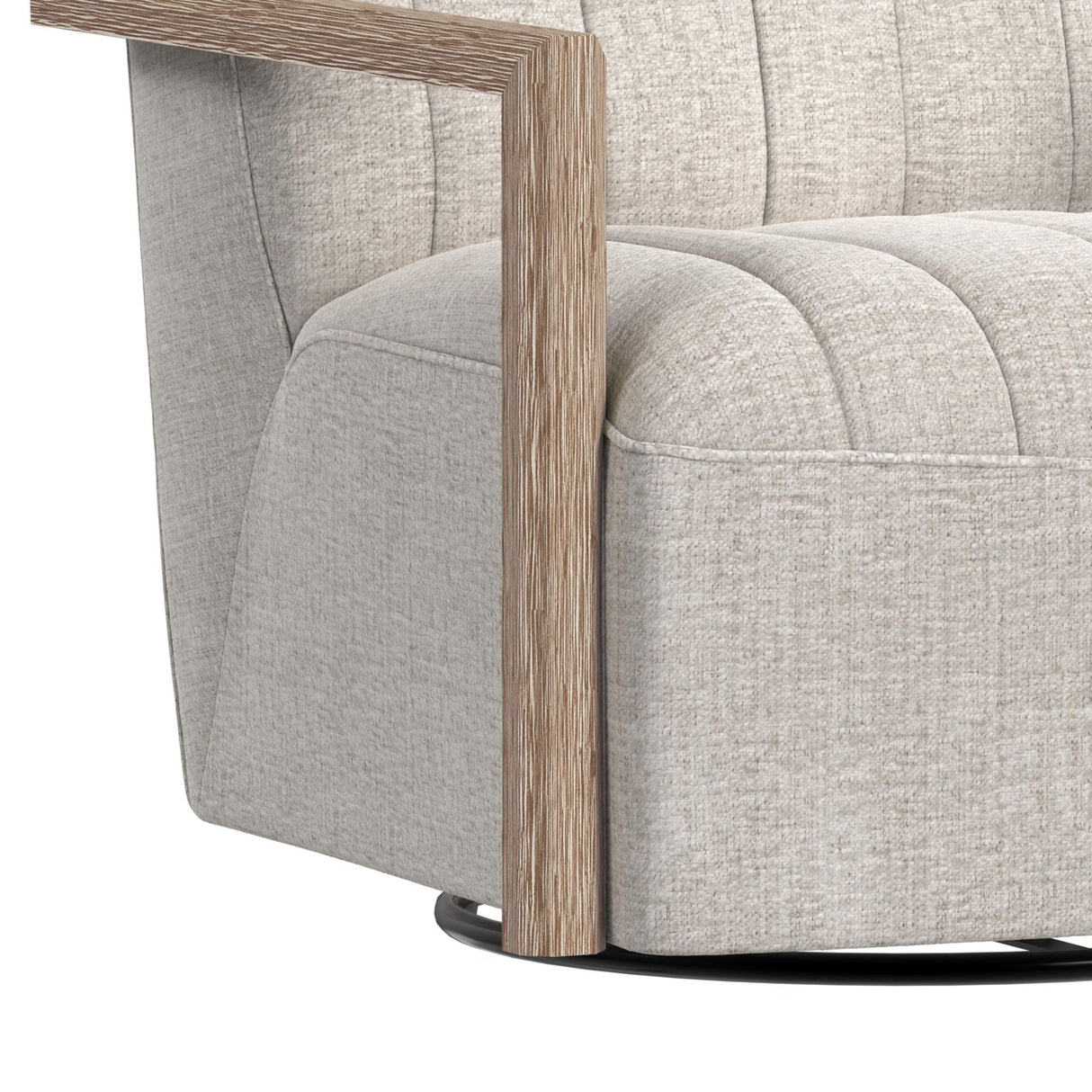 Blaze - Swivel Chair - Laurence Cream