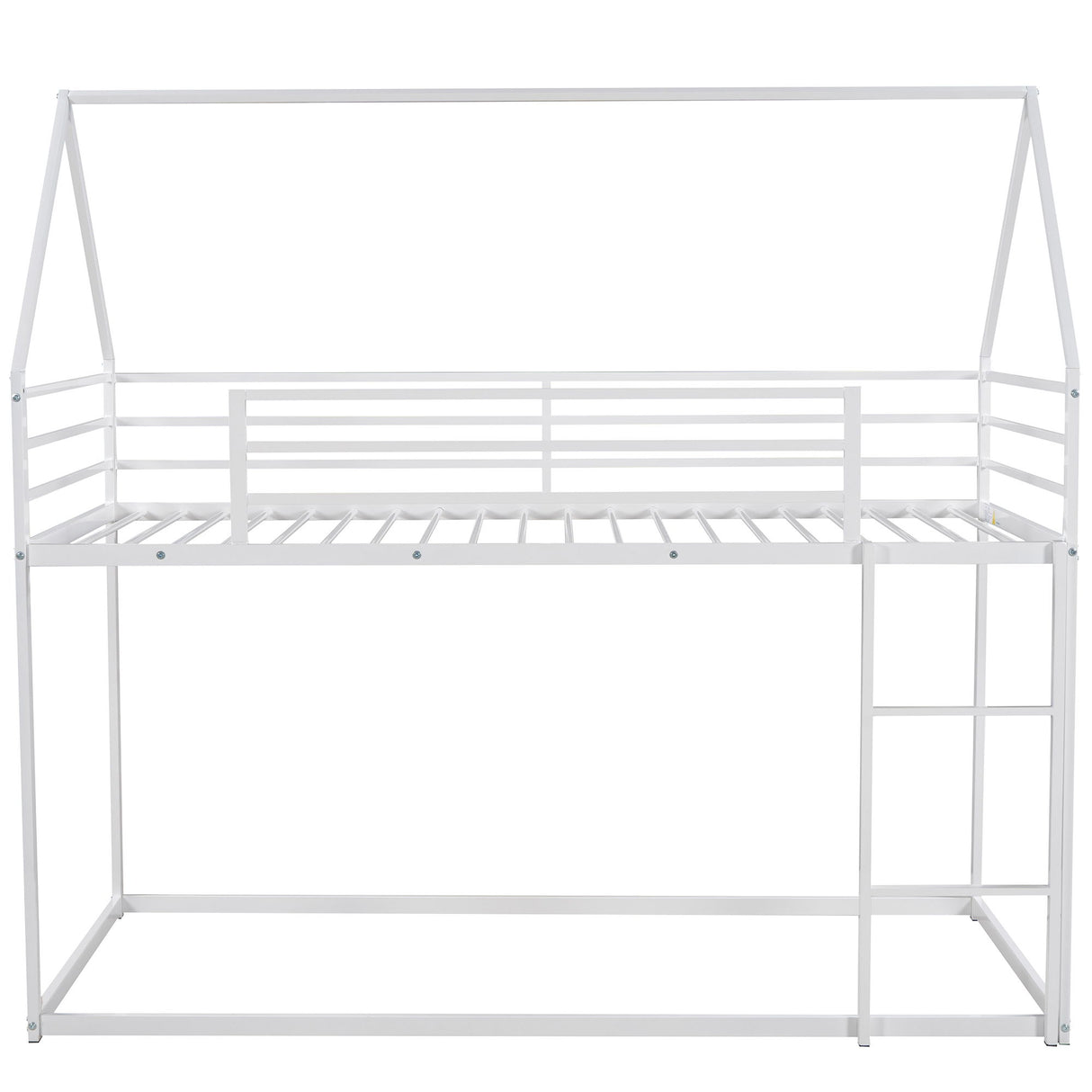 House Bunk Bed With Built In Ladder