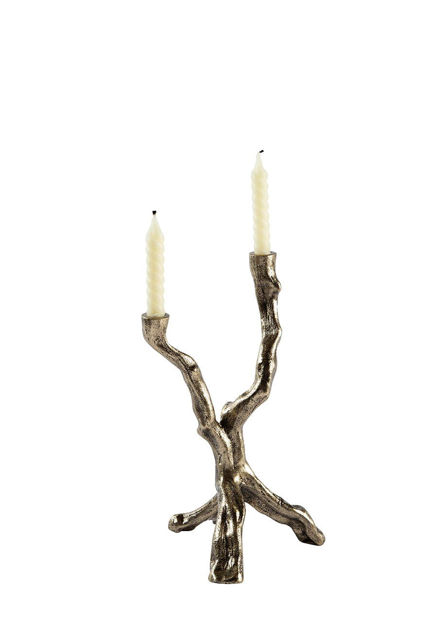 Tina - Candle Holder Trio (Set of 3) - Bronze