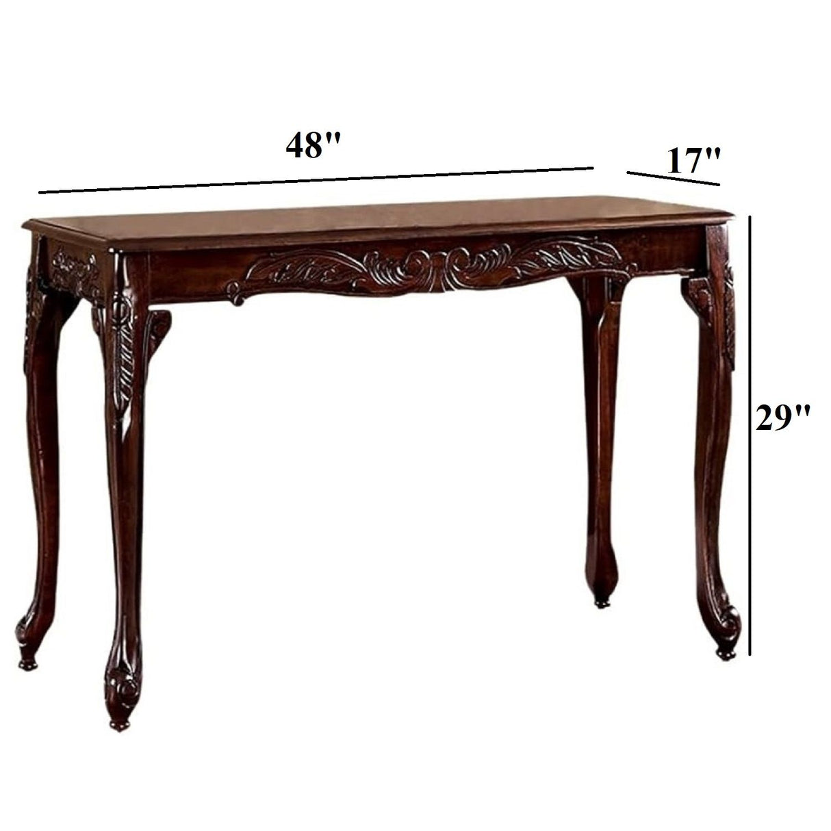 Table With Cabriole Legs - Cherry