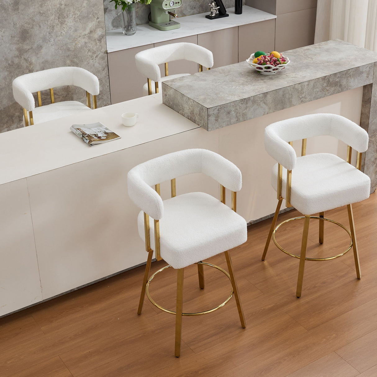 Decorative Upholstered Side Chair For Living Room (Set of 2)