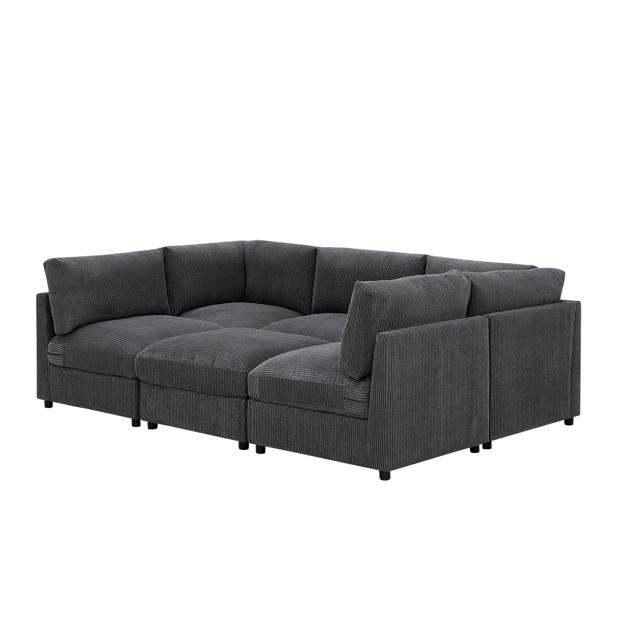 Modern Reversible Modular Sectional