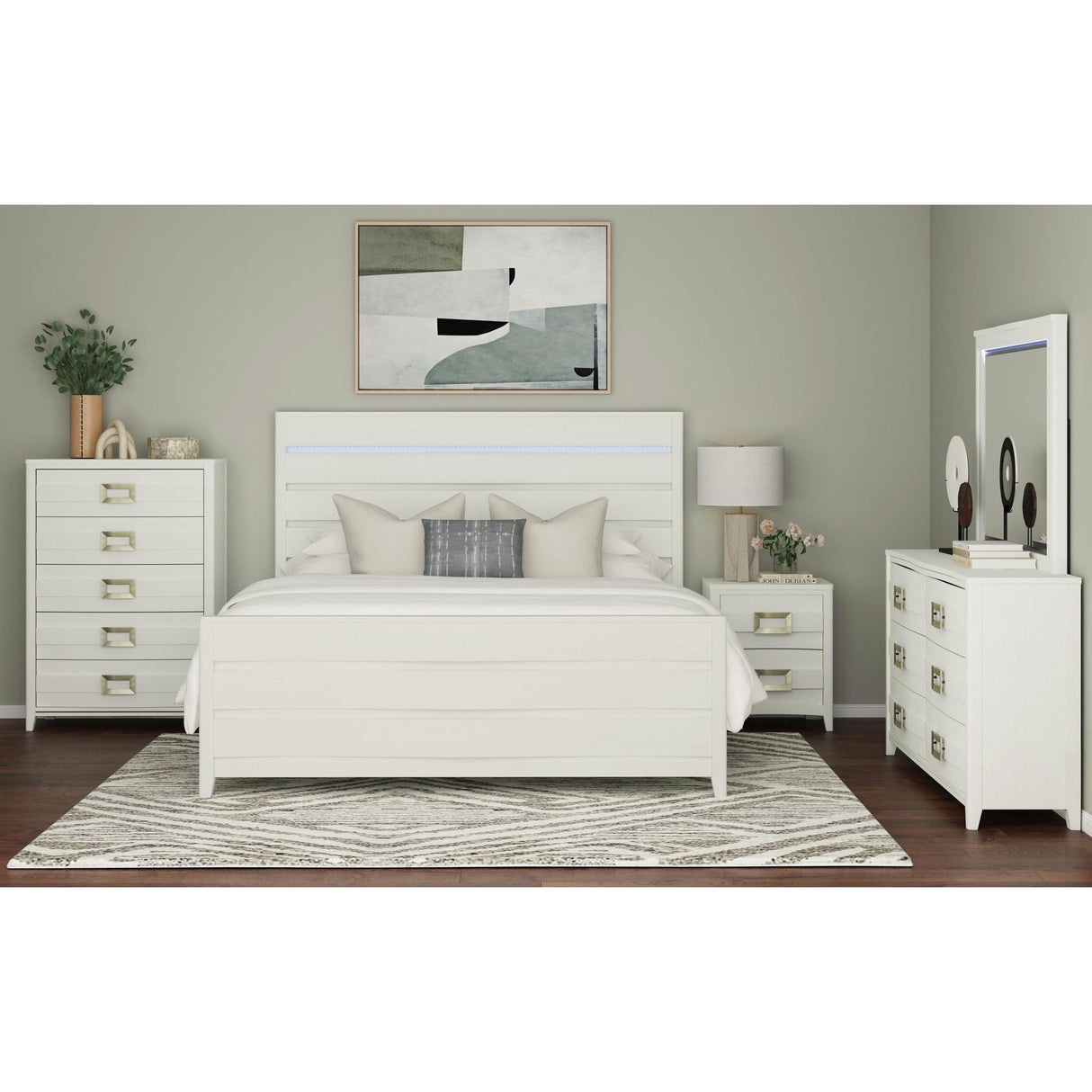Tobias - 2-Drawer Nightstand With USB