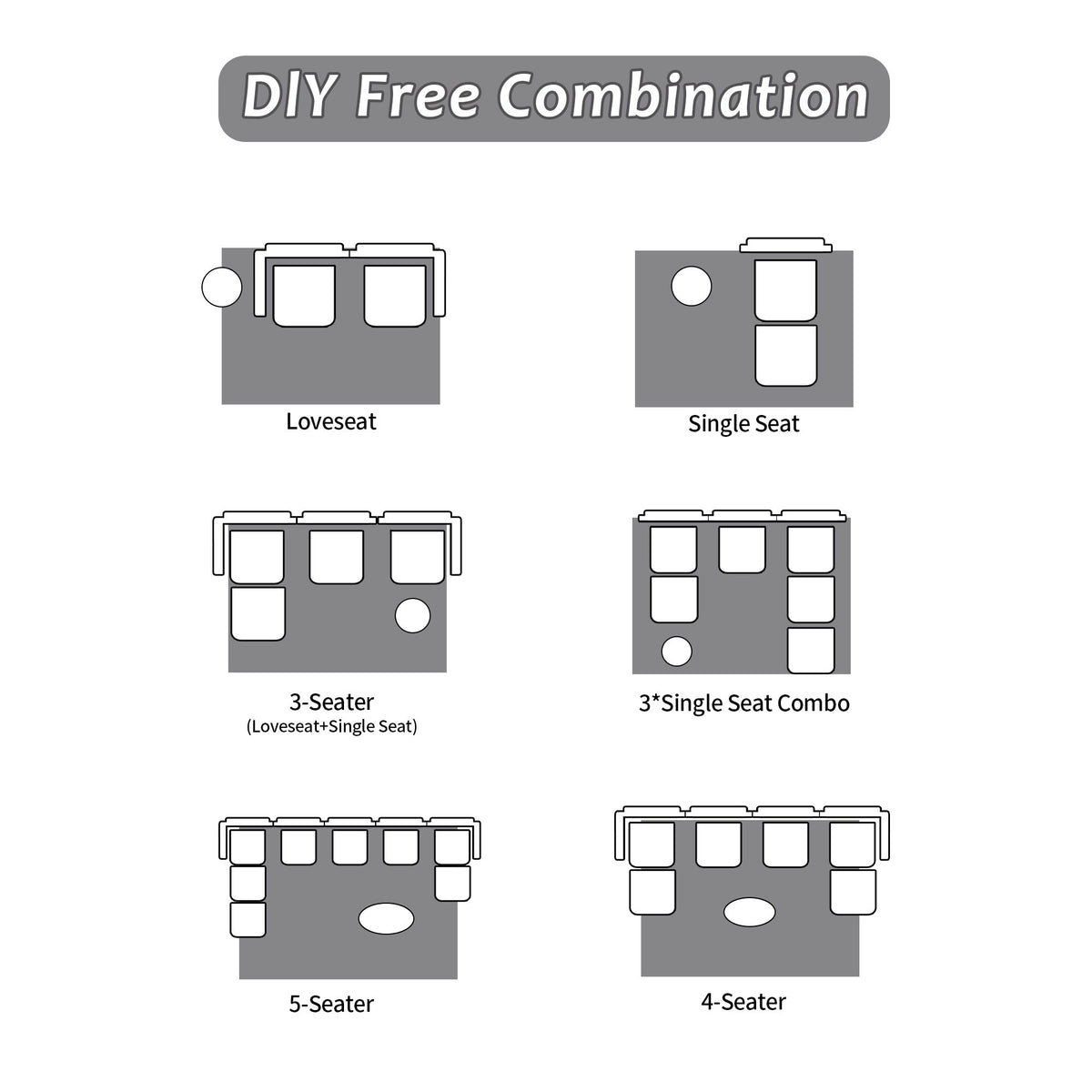 Compressed Sofa, Large Sectional Couches For Living Room
