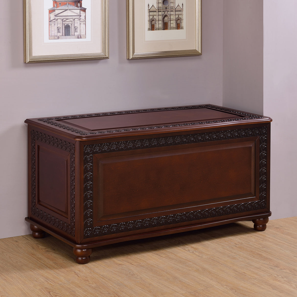 Finlay Cedar Chest - Dark Tobacco