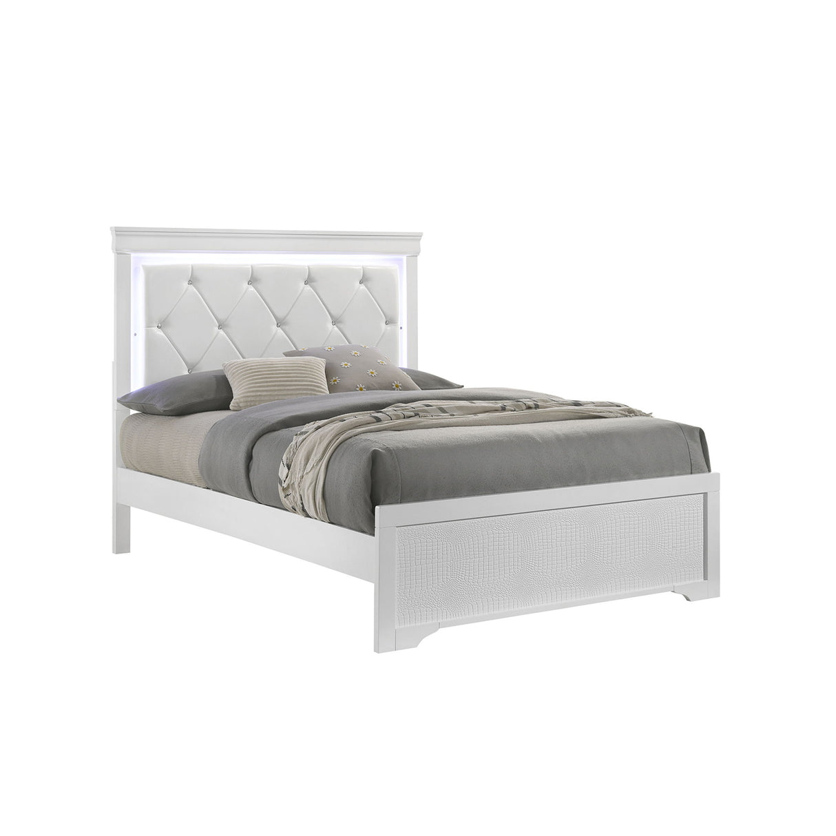 Blaze - Bedroom Set With LED Headboard