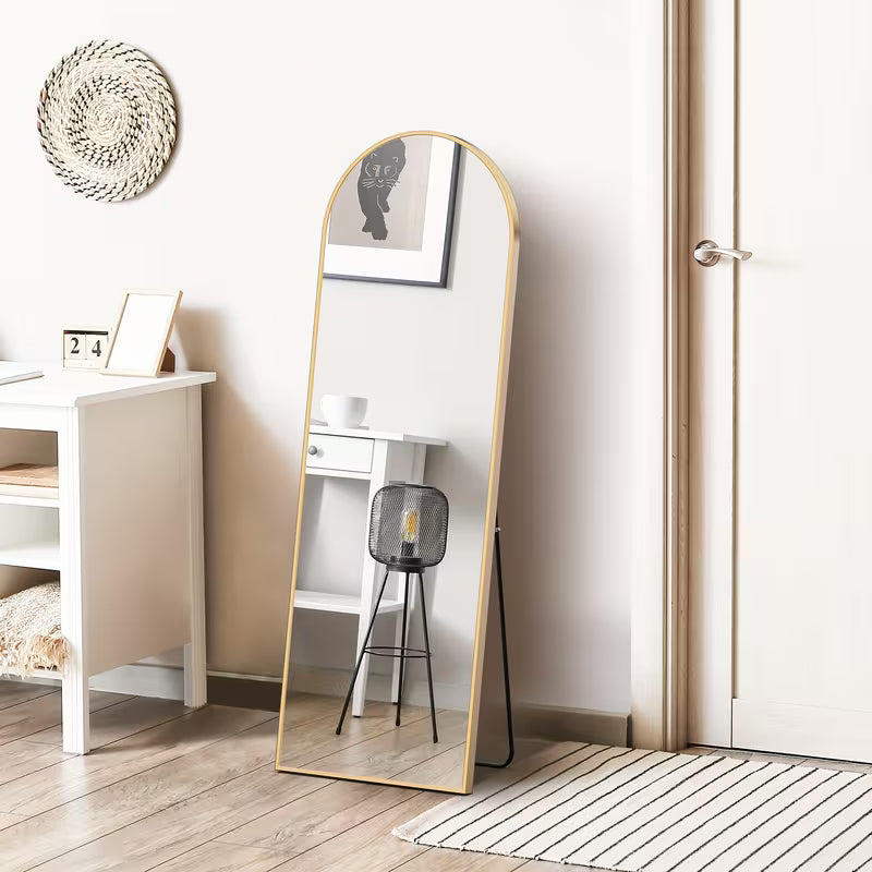 OLIXIS Arched Full Body Mirror with Stand