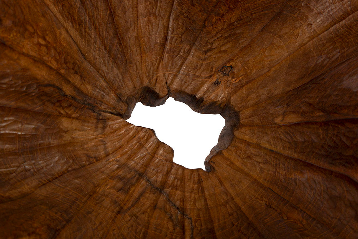 All Teak Bowl - Dark Brown