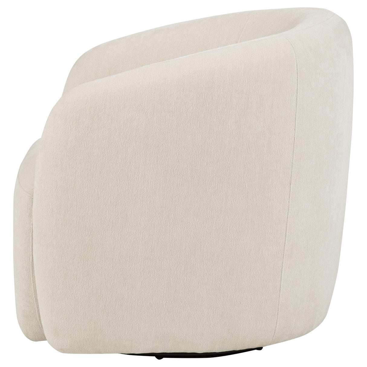 Gerley Chenille Upholstered Swivel Accent Chair - Beige